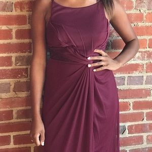 Burgundy Maxi Dress
